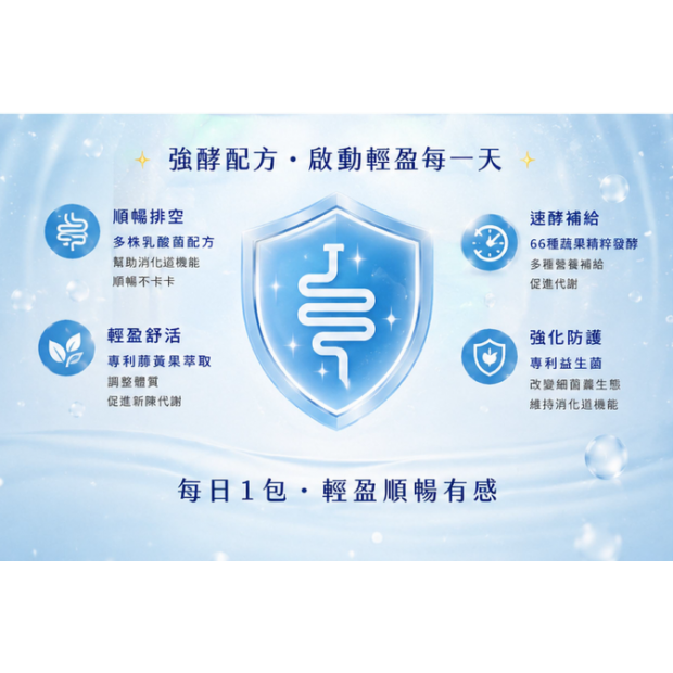 沐光輕盈益生菌