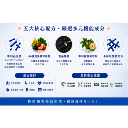 沐光輕盈益生菌 沐光輕盈益生菌
